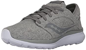 【中古】【輸入品・未使用】[Saucony] Women's Kineta Relay Grey Ankle-High Mesh Running Shoe - 5M