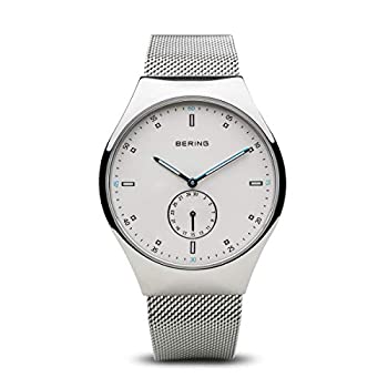BERING Time 70142-004 メンズ スマートトラベラーコレクション 腕時計 ステンレススチールベルト 傷つきにくいサファイアクリスタル デンマーク