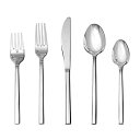 【中古】【輸入品・未使用】(20 Piece Place Setting%カンマ% Polished Stainless Steel) - Fortessa Arezzo 18/10 Stainless Steel Flatware%カンマ% 20 Piece Place Setting%カンマ