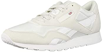 【中古】【輸入品・未使用】Reebok Classic Nylon Sneaker True Grey/White 4.5 M US