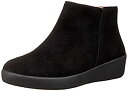 yÁzyAiEgpzFitFlop Women's Sumi Suede SupercomFF Ankle Bootie Boot Black Size 8