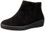 【中古】【輸入品・未使用】FitFlop Women's Sumi Suede SupercomFF Ankle Bootie Boot Black Size 8