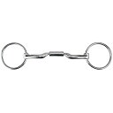 【中古】【輸入品・未使用】Myler Bridoon withステンレススチール低ポート快適Snaffle Mb 04 5%ダブルクォーテ% シルバー