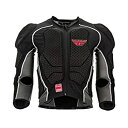【中古】【輸入品・未使用】Fly Racing 2019 バリケード 長袖スーツ L ブラック 360-9740L(2)