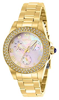 【中古】【輸入品・未使用】Invicta Lady 28481 Angel Quartz Chronograph White Dial Watch