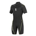 【中古】【輸入品・未使用】Scubapro Definition Shorty 2.5mm メンズ ブラック/イエロー L