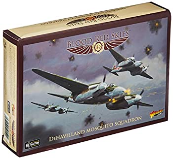 楽天スカイマーケットプラス【中古】【輸入品・未使用】Blood Red Skies DeHavilland Mosquito Squadron 1:200 WWII Mass Air Combat War Game