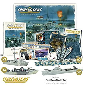 【中古】【輸入品・未使用】残酷な海スターターセット、第二次世界大戦海軍戦闘ゲーム