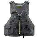 yÁzyAiEgpz(XL/XXL%J}% Charcoal) - NRS Chinook Fishing Kayak Lifejacket (PFD)