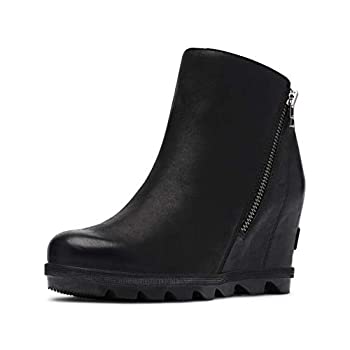 yÁzyAiEgpz[Sorel] Women's Joan of Arctic Wedge II Zip%J}% Black%J}% 9.5 M US