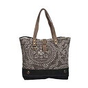 【中古】【輸入品・未使用】Myra Bag アンシエントブルー アップサイクル キャンバストートバッグ S-1388