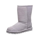 【中古】【輸入品・未使用】BEARPAW レディース Elle ショートブーツ%カンマ% グレーフォグ。%カンマ% 24