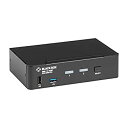 【中古】【輸入品・未使用】Black Box USB-C 4K KVMスイッチ 2ポート(2)