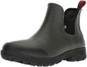 【中古】【輸入品・未使用】BOGS メンズ ソーヴィースリップオン ローハイト チャッカ防水レインブーツ%カンマ% ダークグリーン%カンマ% 24