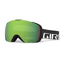 【中古】【輸入品・未使用】Giro 2018?Contact Ski Goggle???ブラックWordmarkフレーム グリーン(4)