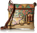 【中古】【輸入品・未使用】ANUSCHKA レディース Medium Crossbody Ttps カラー: ベージュ
