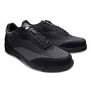 【中古】【輸入品・未使用】Brunswick メンズ Helix コンフォートニット ボーリングシューズ ブラック 12