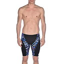 【中古】【輸入品・未使用】ARENA USA Allover MaxLife Jammer Swimsuit%カンマ% Black - Multicolor%カ...