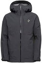 【中古】【輸入品・未使用】Black Diamond メンズ Recon ストレッチ スキーシェル L グレイ(4)