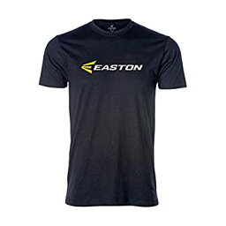 【中古】【輸入品・未使用】Easton メンズ ロゴTシャツ L ブラック