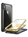 【中古】【輸入品・未使用】i-Blason iPhone Xs ケース iPhone2018-5.8-Ares-Gold