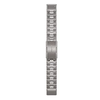 楽天スカイマーケットプラス【中古】【輸入品・未使用】Garmin Quickfit 22 Watch Band, Vented Titanium Bracelet