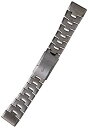 【中古】【輸入品・未使用】Garmin Quickfit 26 Watch Band%カンマ% Vented Carbon Gray Titanium Brac...