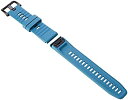 【中古】【輸入品・未使用】Garmin Quickfit 22 Watch Band%カンマ% Lakeside Blue Silicone(2)