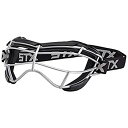【中古】【輸入品・未使用】STX ラクロス Focus-S ゴーグル ブラック/ブラック|詳細画像