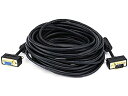 【中古】【輸入品・未使用】Monoprice 35?ft Ultra Slim SVGA Super VGA 30?/ 32awg M/FモニターケーブルW/Ferrites (ゴールドメッキコネクタ) 35ft 106374(2)