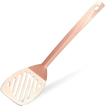 【中古】【輸入品・未使用】(Slotted Turner) - Slotted Turner - Copper Coated - Ideal for Cooking and Serving - Rose Gold%カンマ% 14 x 3cm x 8.9cm