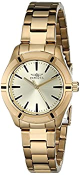 【中古】【輸入品・未使用】Invicta Women's 18030 %ダブルクォーテ%Pro Diver%ダブルクォーテ% Gold-Tone Stainless Steel Watch 【中古】【輸入品・未使用】Invicta Women's 18030 %ダブルクォーテ%Pro Diver%ダブルクォーテ% Gold-Tone Stainless Steel Watch