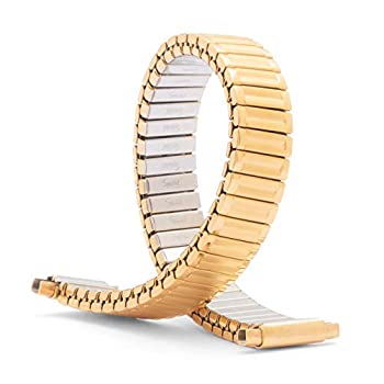 【中古】【輸入品・未使用】Speidel レディース Twist-O-Flex 拡張 交換用時計バンド デュアルトーン ..