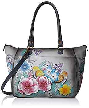 yÁzyAiEgpzANUSCHKA fB[X ANNA BY ANUSCHKA HANDPAINTED LEATHER WOMEN'S TOTE US TCY: One Size J[: O[