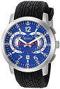 【中古】【輸入品・未使用】ROBERTO BIANCI WATCHES メンズ ロンバルド」クォーツステンレススチール&ラバーカジュアルウォッチ、カラー:ブラック(型番:Rb70968) 青