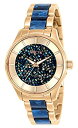 【中古】【輸入品・未使用】Invicta Women's 25243 Angel Quartz 3 Hand Blue Dial Watch|詳細画像