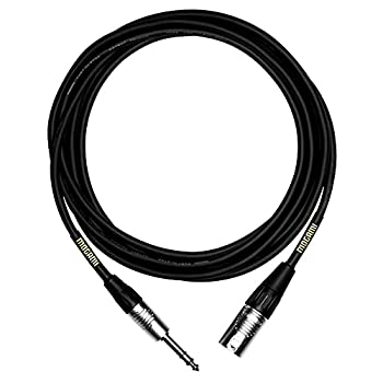 【中古】【輸入品・未使用】Mogami CorePlus TRS - XLR オスマイク/ラインケーブル 10フィート