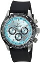 【中古】【輸入品・未使用】Oceanaut メンズ ビアリッツ」クォーツステンレススチール&ラバーカジュアルウォッチ、カラー:ブラック(型番:Oc6111R) ...