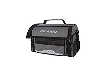【中古】【輸入品・未使用】(Gray) - Plano PLAB37121 Weekend Series 3700 Size Softsider Tackle bag