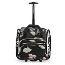 【中古】【輸入品・未使用】BEBE Valentina-Wheeled Under The Seat Carry-on Bag