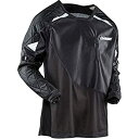 【中古】【輸入品・未使用】Answer Racing Riot メンズ オフロード バイクジャージ - ブラック/ブラック / XL