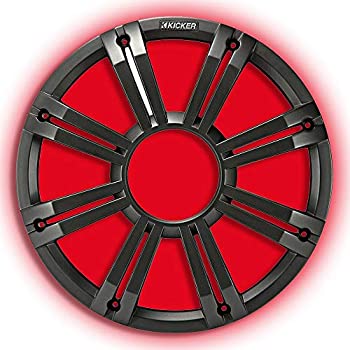 【中古】【輸入品 未使用】Kicker KMG10 12-Inch (30cm) Grille for KM12 and KMF12 Subwoofer カンマ LED カンマ Charcoal