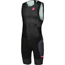 【中古】【輸入品・未使用】(Small%カンマ% Black) - Castelli Men's Free ITU Tri Suit