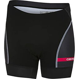 【中古】【輸入品・未使用】(Large%カンマ% Black) - Castelli Women's Free Tri Short Short