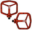 【中古】【輸入品・未使用】OneUp Components アルミペダル レッド ワンサイズ