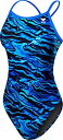 【中古】【輸入品・未使用】TYR レディース ミラマー ダイヤモンドフィット 水着 28 ブルー