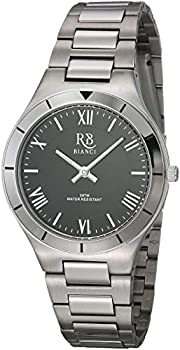 【中古】【輸入品・未使用】ROBERTO BIANCI WATCHES レディース エテルノ」クォーツステンレススチールカジュアル、カラー:シルバートーンダウン(モデル:Rb0412) ブラッ