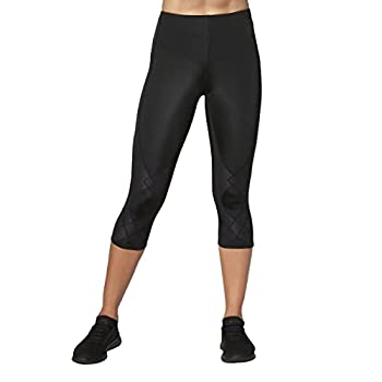 šۡ͢ʡ̤ѡ(Large%% Black) - CWX Women's 74669 StabilyX 3/4 Tights