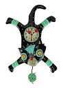 【中古】【輸入品・未使用】ネコ 猫 キャット アレン デザイン 振り子時計 Allen Designs Craft Attack Cat Pendulum Clock 掛け時計 P1852 ミシェルアレン ミシェル・アレ