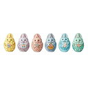 【中古】【輸入品・未使用】Enesco Jim Shore フィギュア ミニバニー イースターエッグ(3)